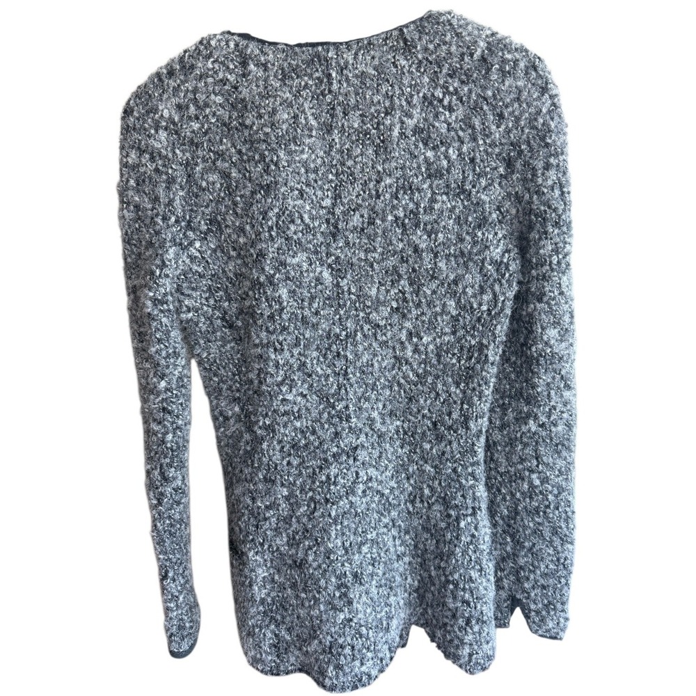 Isabel Marant Étoile Womens Octavia Zip Jacket Wool Mohair Gray Size 38 - Picture 3 of 11